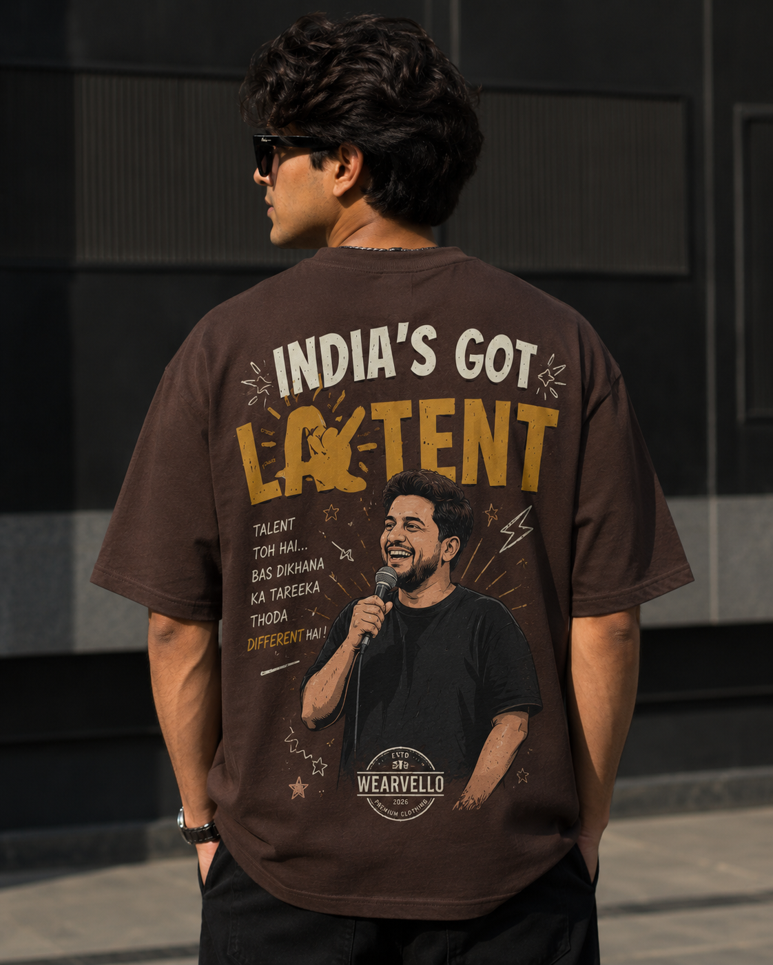 Classic Oversized Latent Tee